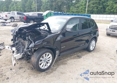 2015 BMW X3 Sdrive28I from USA, damaged, VIN 5UXWZ7C57F0M83235